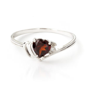 Garnet & Diamond Passion Ring In Sterling Silver loving the sales