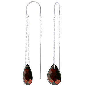 Garnet Scintilla Earrings 6 Ctw In 9ct White Gold loving the sales