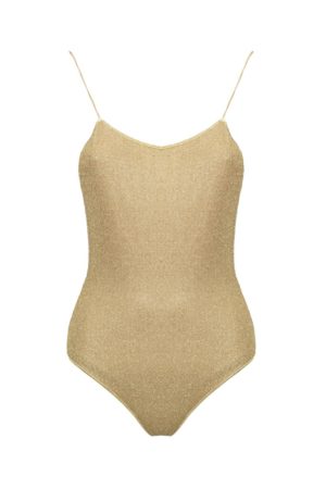 Gold Lumière Lurex Swimsuit loving the sales