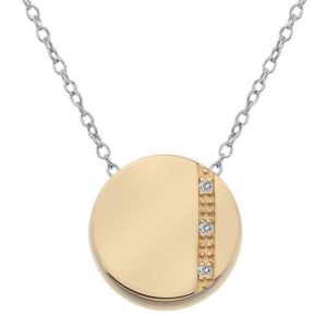 Hot Diamonds Silhouette Rose Gold Plated Circle Necklace loving the sales