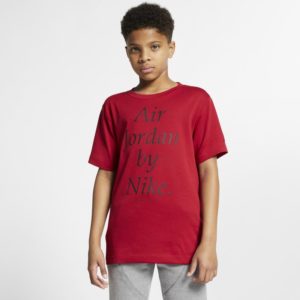 Jordan Lifestyle Older Kids' (Boys') T-Shirt - Red loving the sales