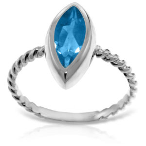 Marquise Cut Blue Topaz Ring 2.5 Ct In Sterling Silver loving the sales