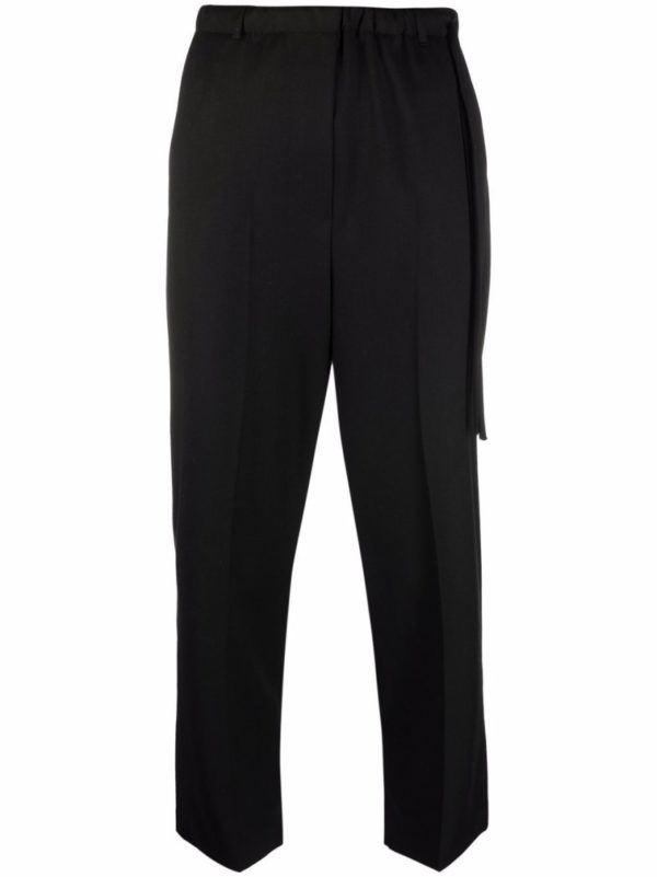 Mid-Rise Cropped Trousers loving the sales