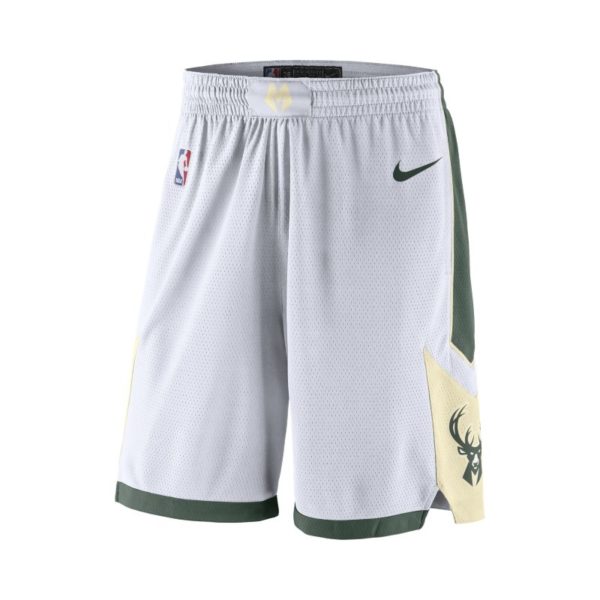 Milwaukee Bucks Men's Nike Nba Swingman Shorts - White loving the sales