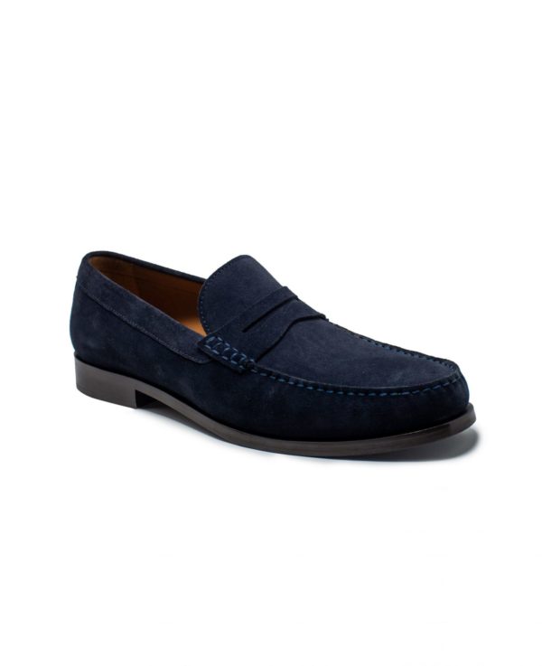 Navy Suede Loafers 6 loving the sales