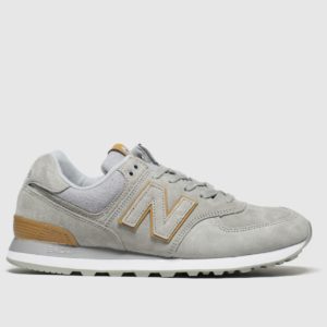 New Balance Brown & Grey 574 Trainers loving the sales