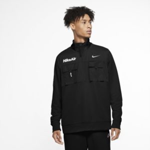 Nike Air Men's 1/2-Zip Jacket - Black loving the sales