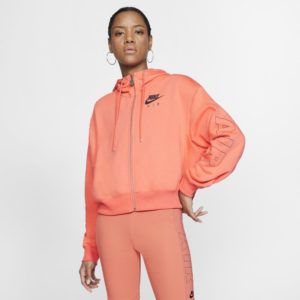 Nike Air Women's Full-Zip Fleece Hoodie - Red loving the sales