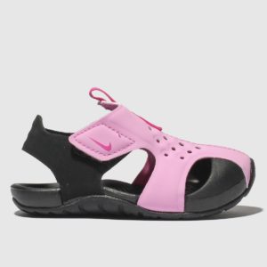 Nike Black & Pink Sunray Protect 2 Sandals Toddler loving the sales