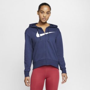 Nike Dri-Fit Get Fit Women's Full-Zip Training Hoodie - Blue loving the sales