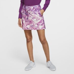Nike Dri-Fit Uv Victory Women's 43cm (Approx.) Printed Golf Skirt - Purple loving the sales