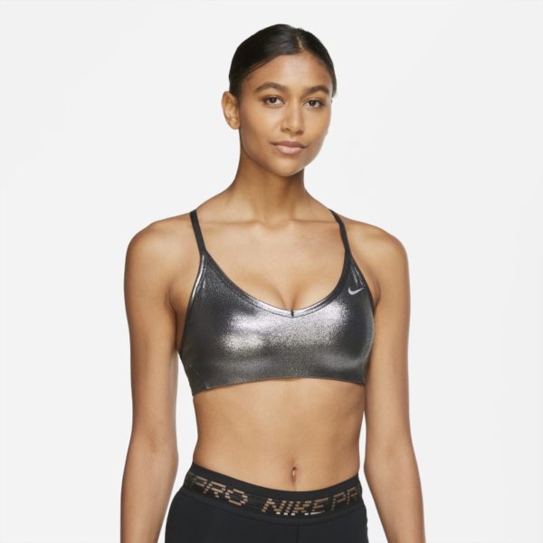 Nike Indy Icon Clash Women's Light-Support Shimmer Sports Bra - Black loving the sales