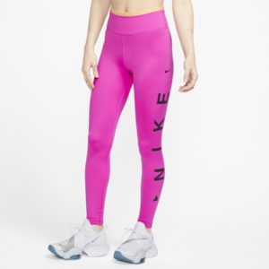 Nike One Icon Clash Women's Graphic Mid-Rise 7/8 Leggings - Pink loving the sales