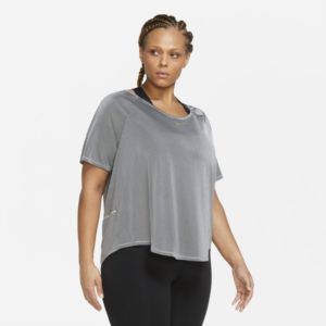 Nike Plus Size - Icon Clash Women's Short-Sleeve Running Top - Black loving the sales