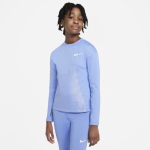 Nike Pro Warm Older Kids' (Girls') Training Top - Blue loving the sales