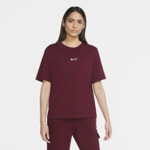 Nike Sportswear Essential Women's Short-Sleeve Top - Red loving the sales