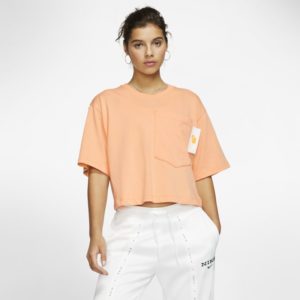 Nike Sportswear Women's Short-Sleeve Crop Top - Orange loving the sales