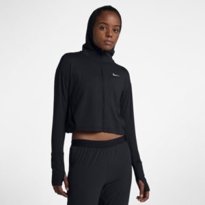Nike Women's Full-Zip Running Hoodie - Black loving the sales