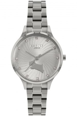 Radley Wilton Way Ladies Silver Stainless Steel Bracelet Stone Set Dial Watch Ry4517 loving the sales