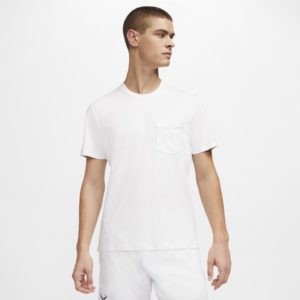 Rafa Men's Short-Sleeve Tennis Top - White loving the sales