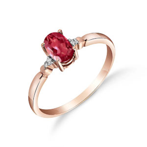Ruby & Diamond Allure Ring In 9ct Rose Gold loving the sales