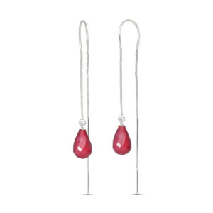 Ruby Scintilla Earrings 6.6 Ctw In 9ct White Gold loving the sales