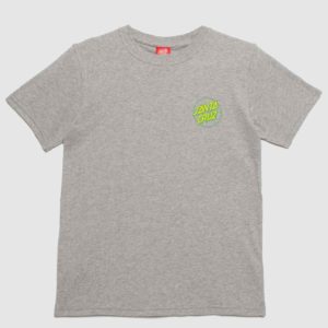 Santa Cruz Boys Grip Dot T-Shirt In Grey loving the sales