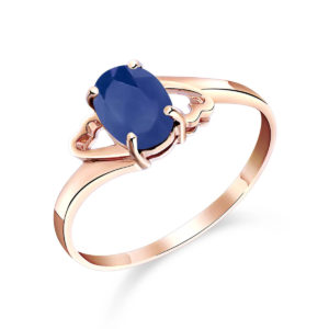Sapphire Classic Desire Ring 1 Ct In 9ct Rose Gold loving the sales