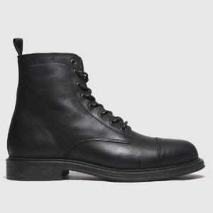 Schuh Black Broseph Lace Up Boots loving the sales