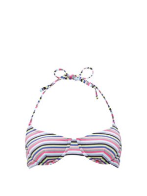 Solid & Striped  The Pomano Underwired Striped Bikini Top loving the sales