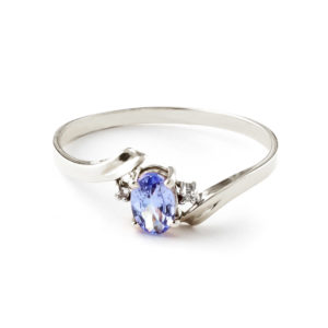 Tanzanite & Diamond Embrace Ring In Sterling Silver loving the sales