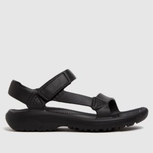 Teva Black Hurricane Drift Vegan Sandals loving the sales
