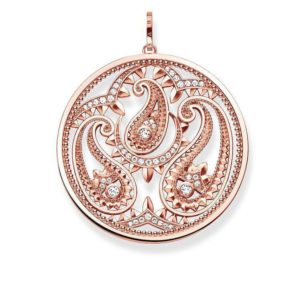 Thomas Sabo Glam And Soul Rose Gold White Zirconia Pendant D loving the sales
