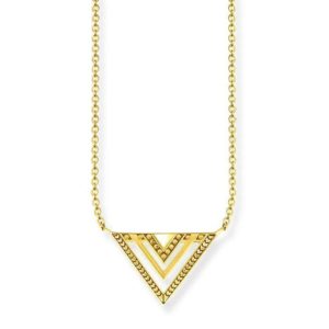 Thomas Sabo Glam And Soul Yellow Gold Africa Necklace D loving the sales