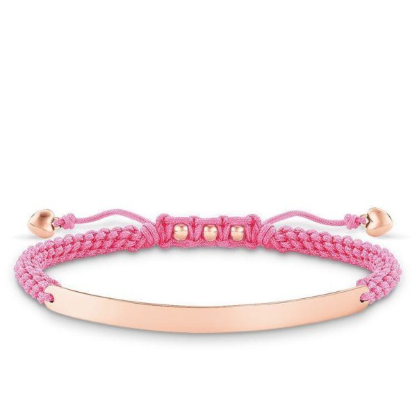 Thomas Sabo Love Bridge Rose Gold Pink Heart Bracelet D loving the sales