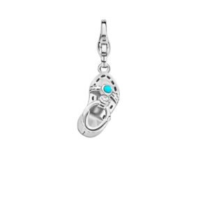 Ti Sento Sterling Silver Turquoise Sandal Charm D loving the sales
