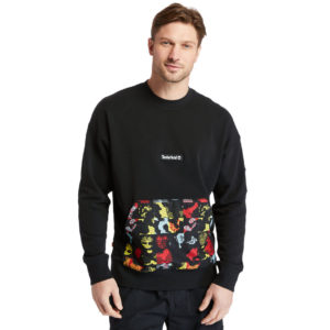 Timberland Mixed-Media Print Sweatshirt For Men loving the sales