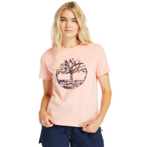 Timberland Stippled-Logo T-Shirt For Women loving the sales