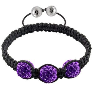 Tresor Paris Bracelet 3 Purple Crystal S loving the sales