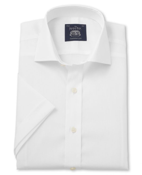 White Slim Fit Short Sleeve Shirt 16" Short Sleeve loving the sales