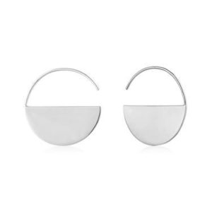 Ania Haie Silver Semi-Circle Hoop Earrings loving the sales