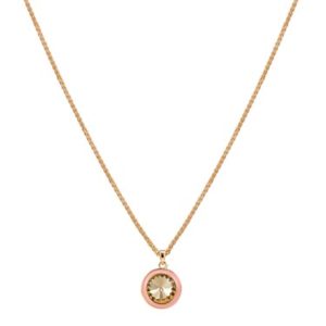 August Woods Pink & Gold Necklace loving the sales