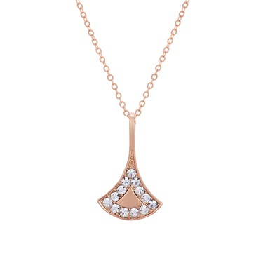 August Woods Rose Gold Classic Glamour Necklace loving the sales