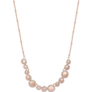 August Woods Rose Gold Crystal Circle Necklace loving the sales