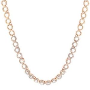 August Woods Rose Gold Crystal Link Necklace loving the sales