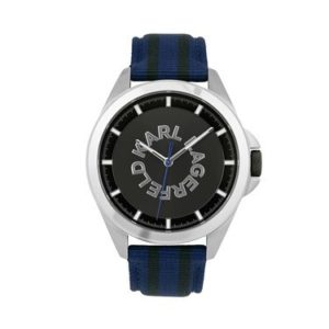 Karl Lagerfeld Karl Watch Ss Gun Logo Striped loving the sales