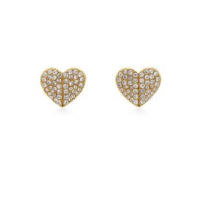 Kate Spade New York Gold Crystal Heart Earrings loving the sales