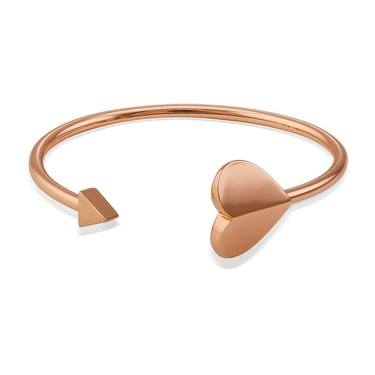 Kate Spade New York Rose Gold Heart Cuff Bangle loving the sales