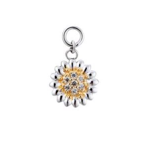 Storie Silver & Gold Daisy Pendant Charm loving the sales