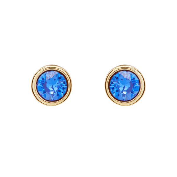 Ted Baker Sinaa Gold Coloured Crystal Stud Earrings loving the sales